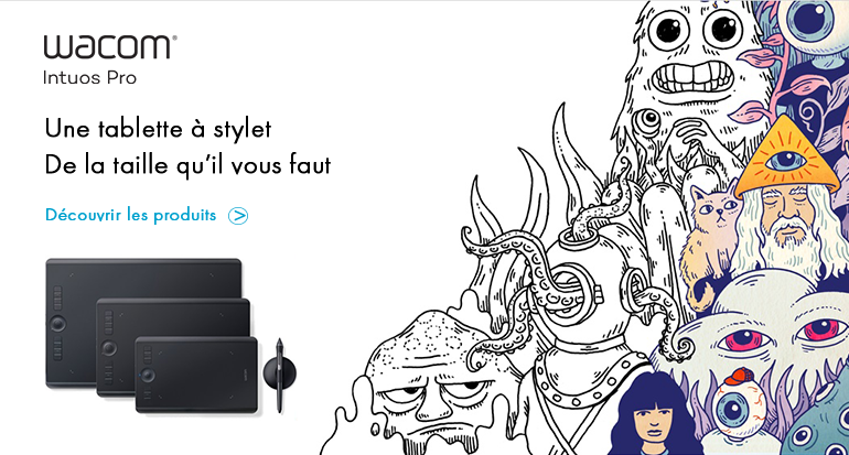 Intuos Pro, tablette à stylet pour les créatifs